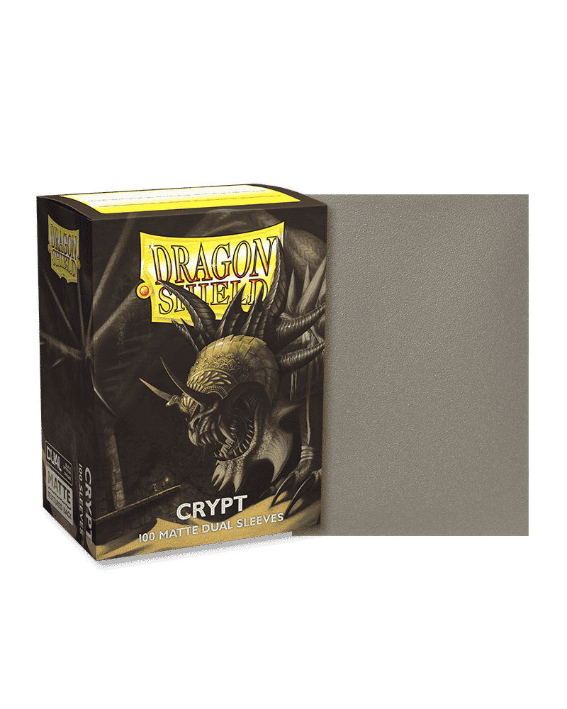 Dragon Shield Matte Crypt Dual 100ct Sleeves image 0